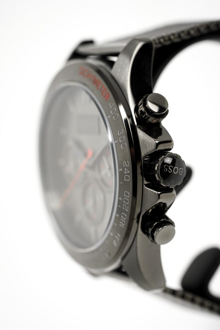 Hugo Boss Men's Watch Chronograph Ikon Grey Mesh - HB1513443 - Image 4